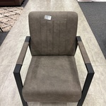 Fauteuil Jaimy, Microvezel, taupe